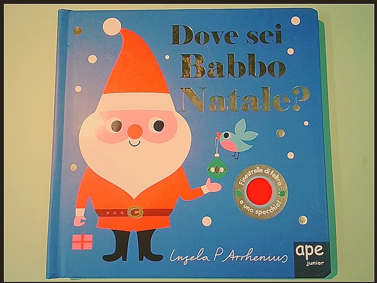 DOVE SEI BABBO NATALE? APE JUNIOR CARTONATO