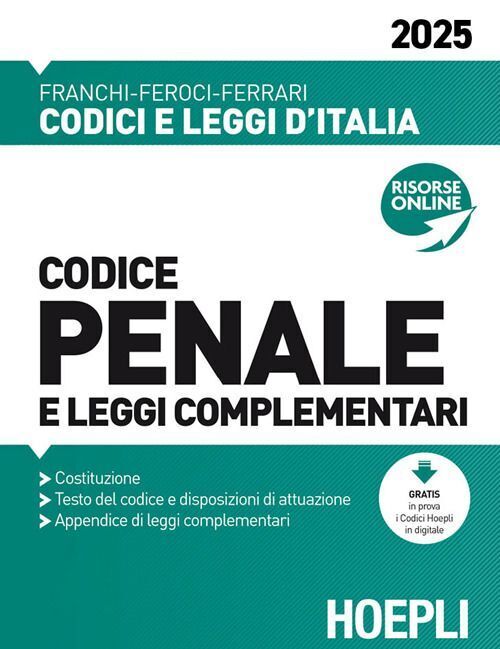 Libri Luigi Franchi / Virgilio Feroci / Santo Ferrari - Codice Penale E Leggi Co