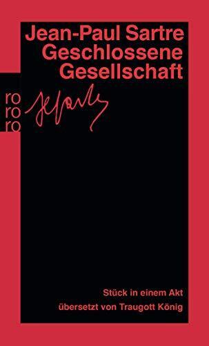 Jean-Paul Sartre Geschlossene Gesellschaft (Tascabile)