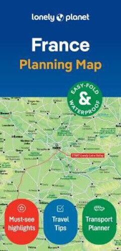 Lonely Planet France Planning Map 2 (Map) by Lonely Planet