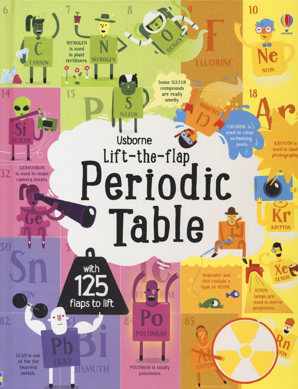 The periodic table. Lift the flap. Ediz. a colori - James Alice