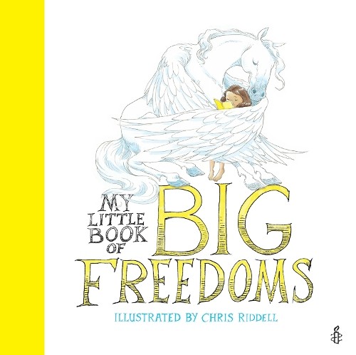 Chris Riddell My Little Book of Big Freedoms (Tascabile)
