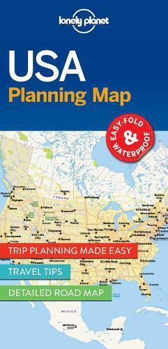 Lonely Planet USA Planning Map (Map) Map