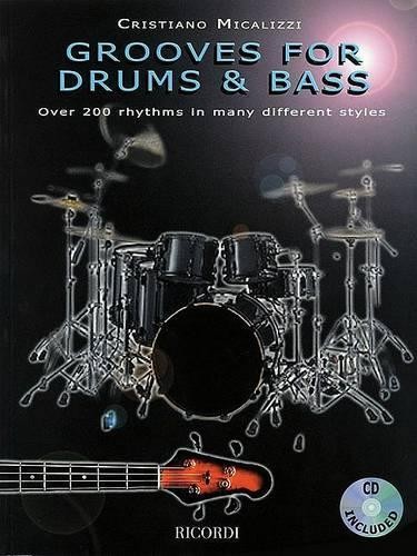Cristiano Micalizzi Francesco Puglisi Grooves for Drums & Bass (Tascabile)