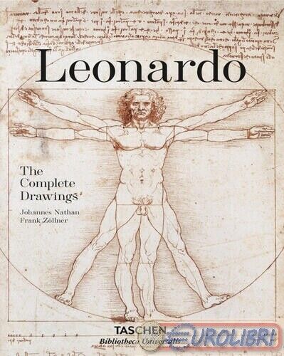 9783836554411  LEONARDO DA VINCI. THE GRAPHIC WORK TASCHEN