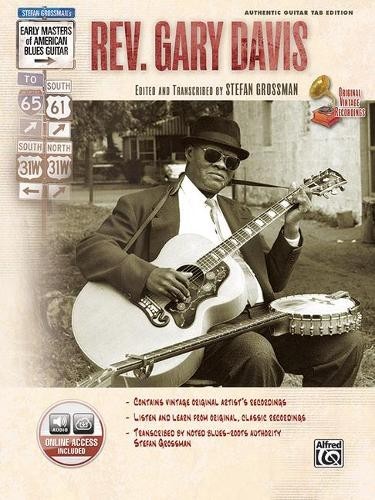 Gary Davis Stefan Grossma Masters of American Blues Guita (Mixed Media Product)
