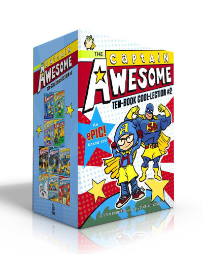 Captain Awesome Ten-Book Cool-Lection #2 (Boxed Set): Captain Awesome vs. the
