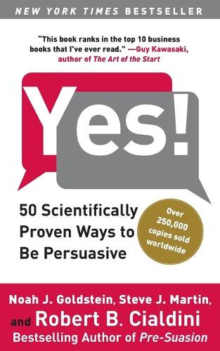 Steve J Martin Robert Cialdini Noah J Goldstein Yes! (Tascabile)