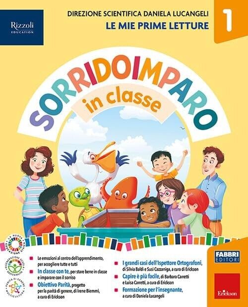 SORRIDOIMPARO IN CLASSE 1 - ISBN 9788891575678 - VOLUME IN REGALO