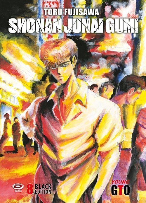 Libri G.T.O. - Shonan Junai Gumi - Black Edition #08