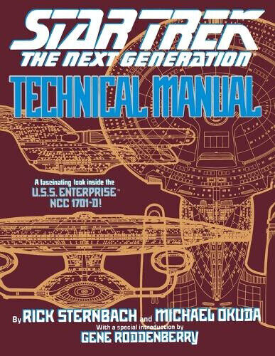 Star Trek Next Gen Technical M by Sternbach, Rick