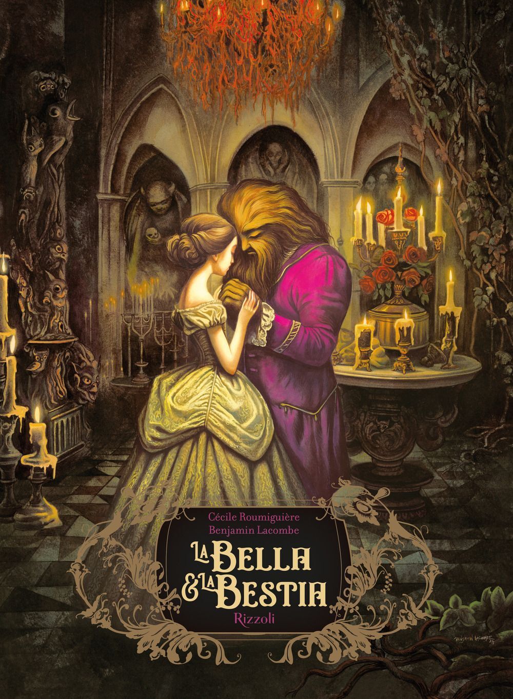 Libri Benjamin Lacombe - La Bella E La Bestia
