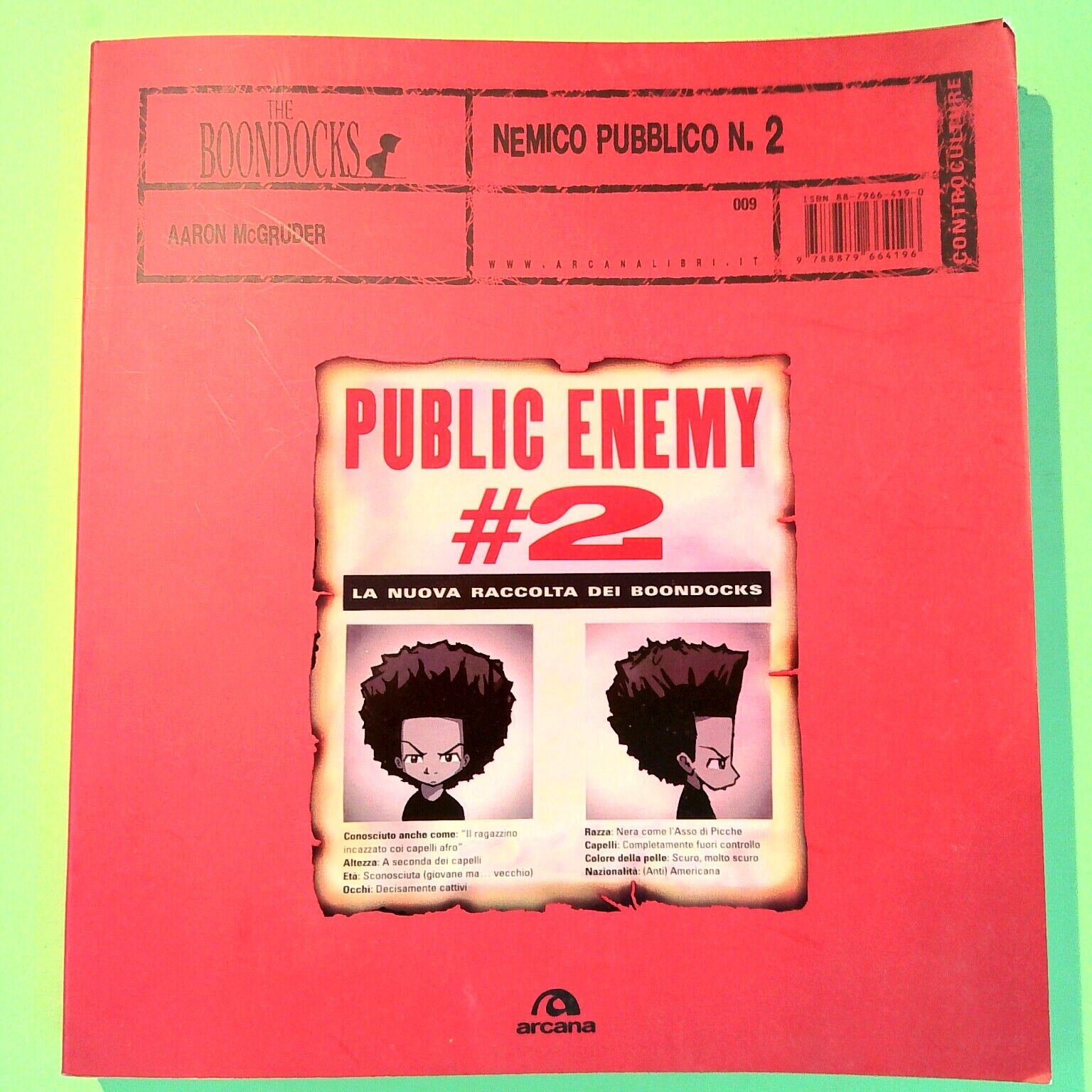 PUBLIC ENEMY N. 2 MC GRUDER ARCANA