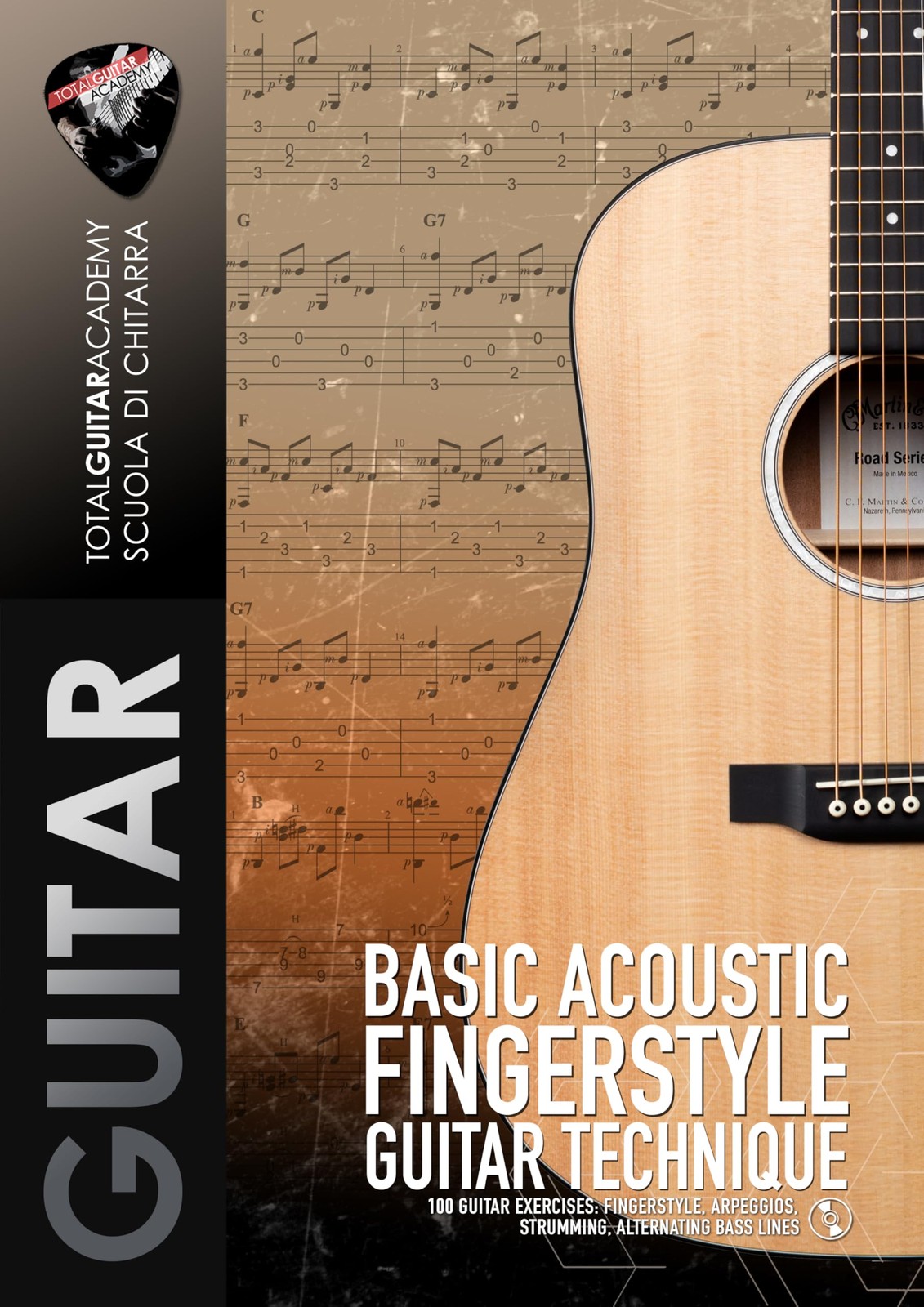 Francesco Farer Basic Acoustic Fingerstyle Guitar Technique: 100 Gui (Tascabile)