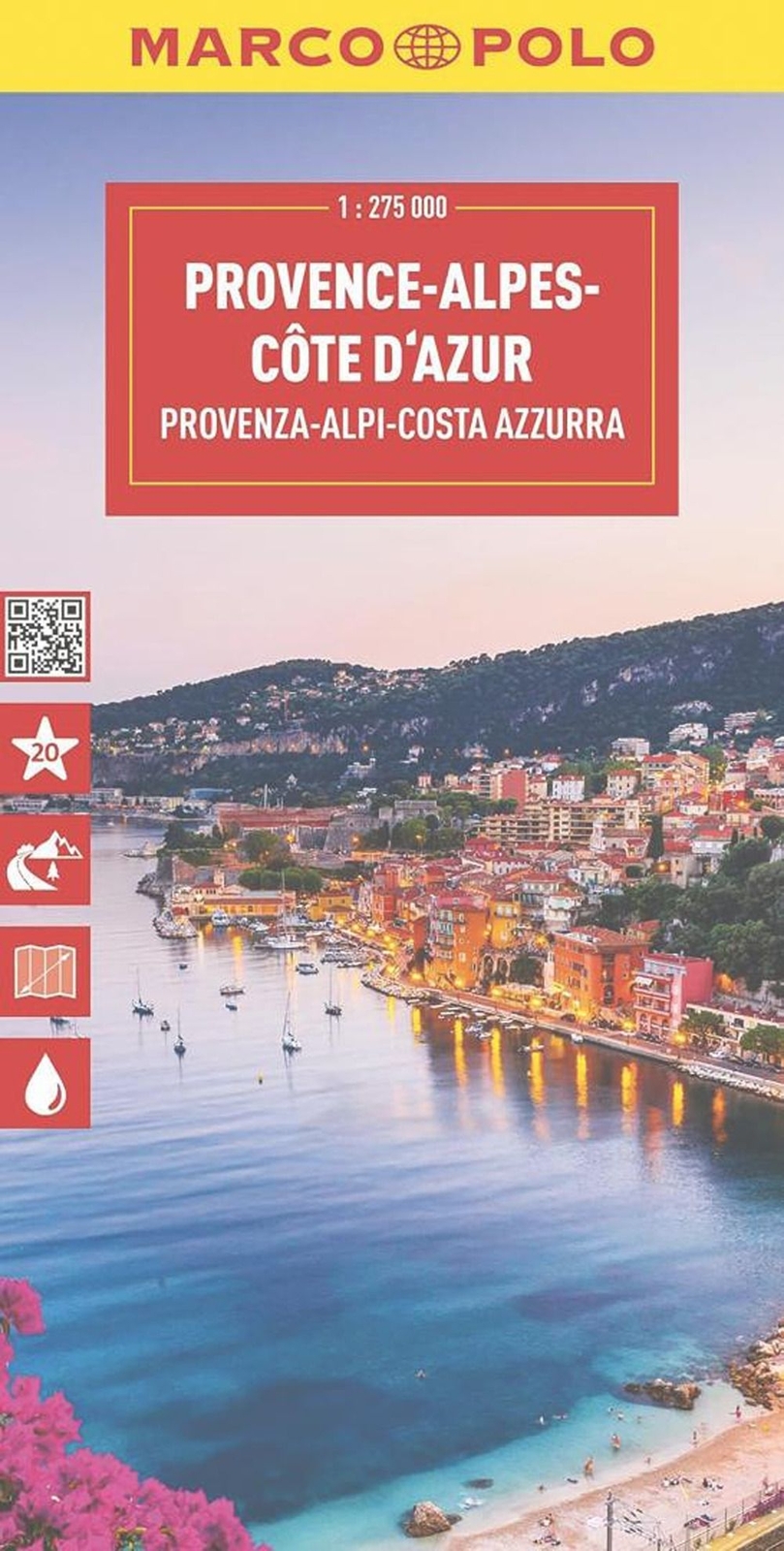 Libri Provenza, Alpi, Costa Azzurra 1:275.000