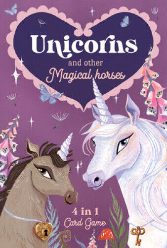 Unicorns & Other Magical Horses: 4 in 1 Card Game: Enjoy 4 Classic Games in 1