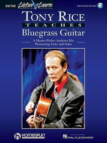 Tony Rice Tony Rice Teaches Bluegrass Guitar (Tascabile)