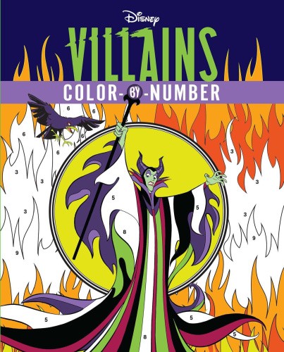 Disney Villains Color-By-Number (Color-By-Number)