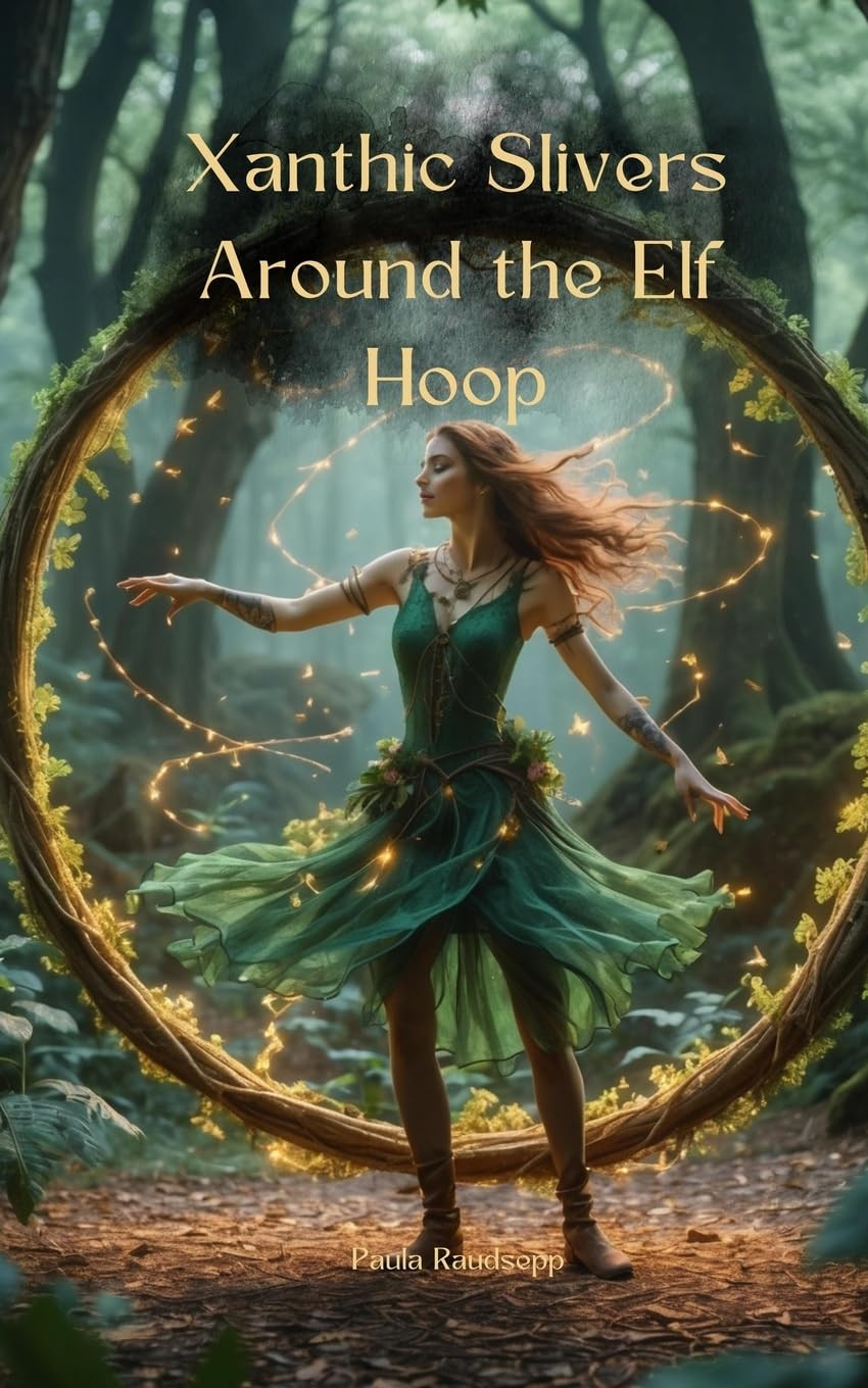 Paula Raudsepp Xanthic Slivers Around the Elf Hoop (Tascabile)