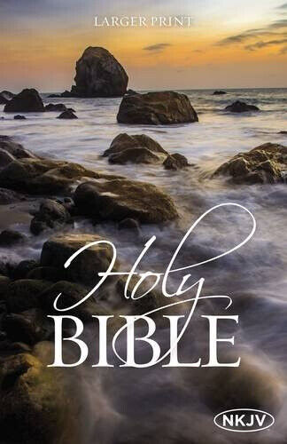 The NKJV, Holy Bible, Larger Print, Paperback: Holy Bible, New King James