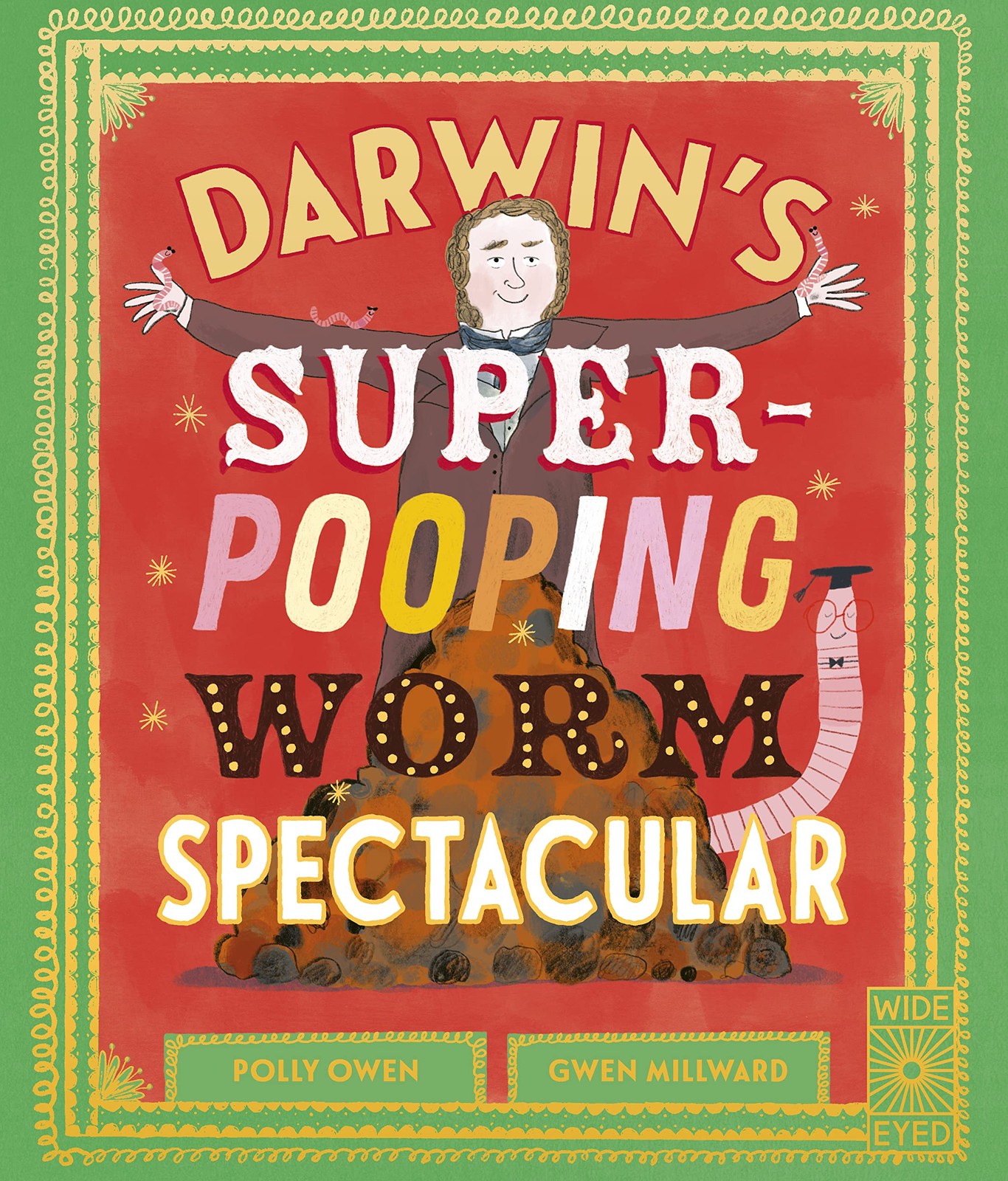 Owen Polly Darwins Super-Pooping Worm Spe BOOK NUOVO