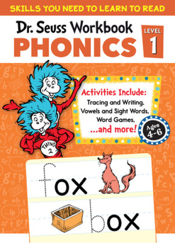 Dr. Seuss Phonics Level 1 Workbook: A Phonics Workbook to Help Kids Ages 4-6