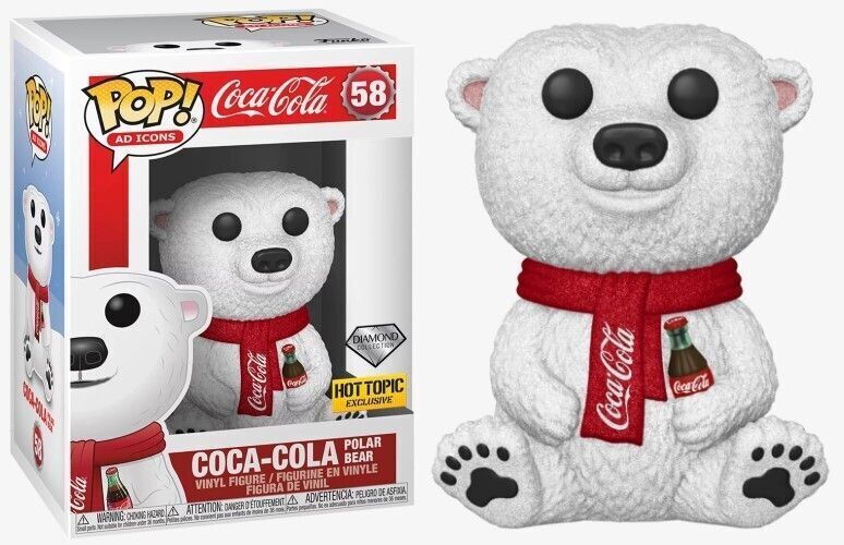 Merchandising Coca-Cola: Funko Pop! Ad Icons - Coca-Cola Polar Bear (Vinyl Figur