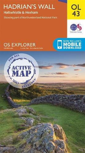 Hadrian's Wall (Map) OS Explorer Active