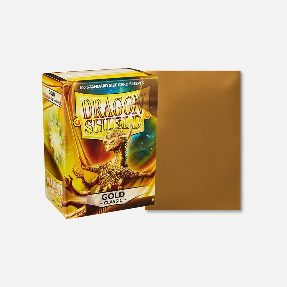 Dragon Shield - Classic Gold - Standard size (100 bustine protettive)