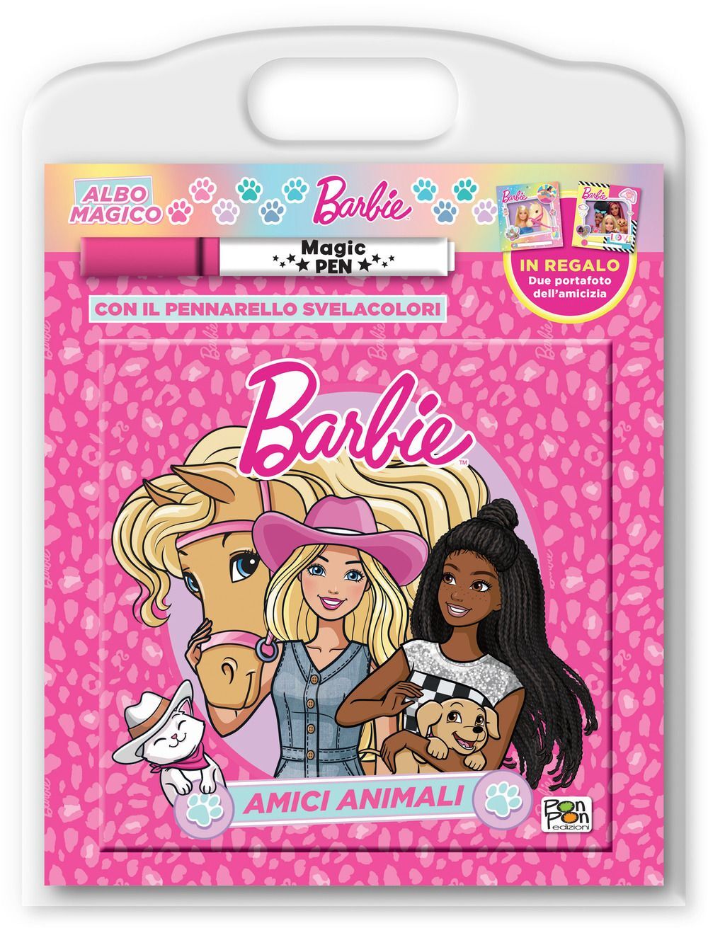 Libri Marenzi Lucia - Barbie. Amici Animali. Albo Magico. Con Pennarello Svelaco