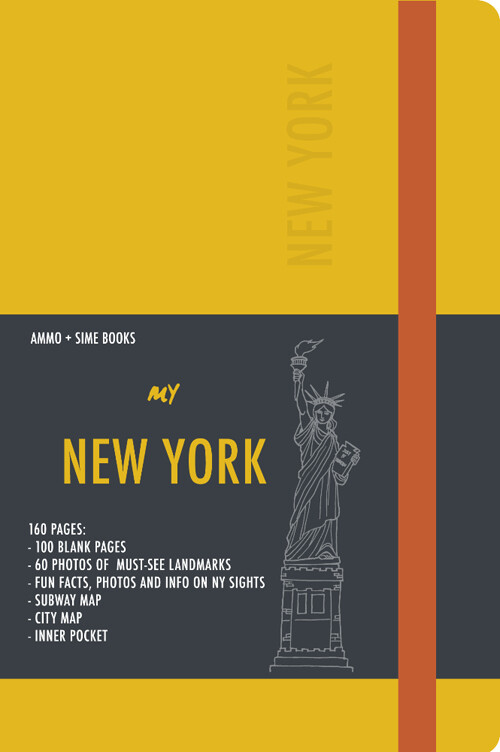 New York visual notebook. Yellow saffron - Dello Russo William