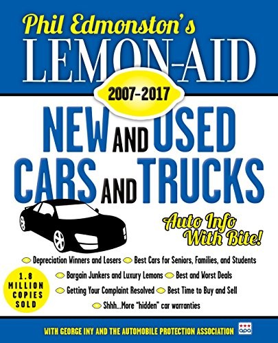 Edmonston Phil-Lemon-Aid New & Used Cars & Tr Book NUOVO