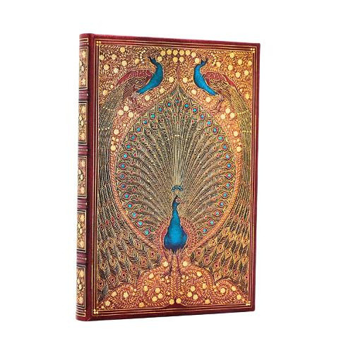 Paperblanks Hafiz's Peacocks Sangorski & Sutcliffe Hardcover Journals Mini