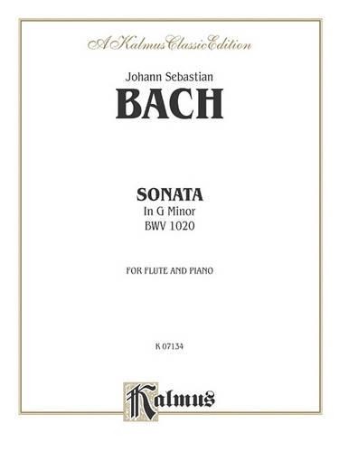Sonata in G Minor, BWV 1020 (Tascabile)