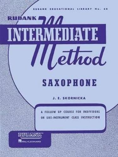 J. E. Skornicka Rubank Intermediate Method - Saxophone (Tascabile)