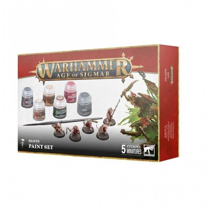 Skaven Paint Set - Age of Sigmar (4a Edizione)