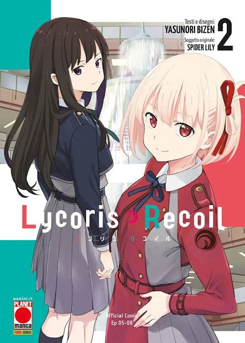 LYCORIS RECOIL. VOL. 2  - SPIDER LILY, BIZEN YASUNORI - Panini Comics