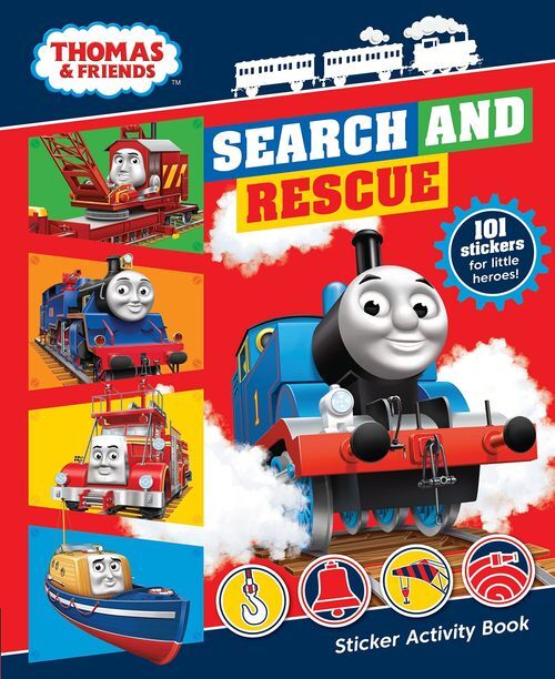 LIbri UK/US Thomas & Friends: Search And Rescue Sticker Activity Book