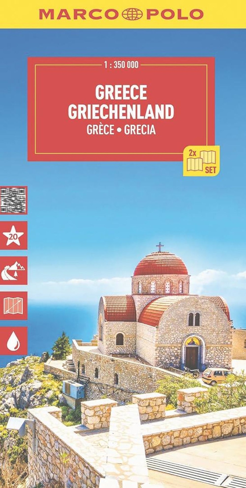 Libri Grecia, Cicladi, Corfu, Sporadi 1:350.000