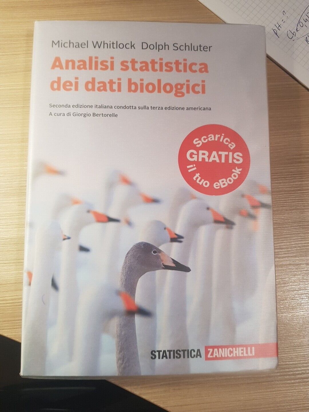 9788808420145 MICHAEL C. WHITLOCK ANALISI STATISTICA DEI DATI BIOLOGICI. C ZANIC