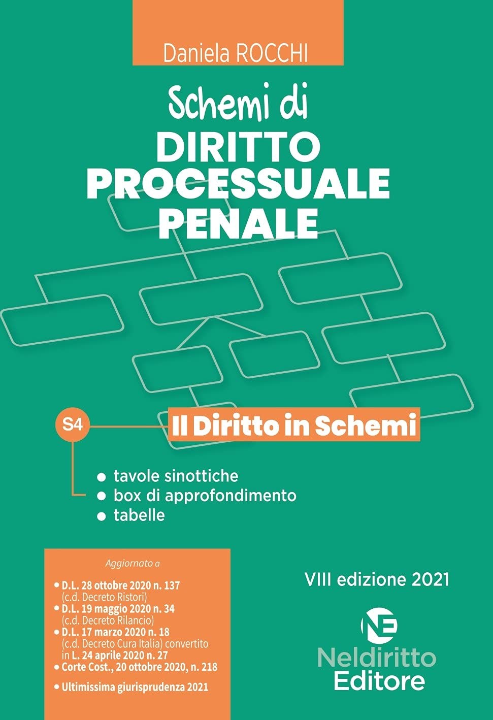 9788832708332 Schemi di diritto processuale penale - Daniela Rocchi