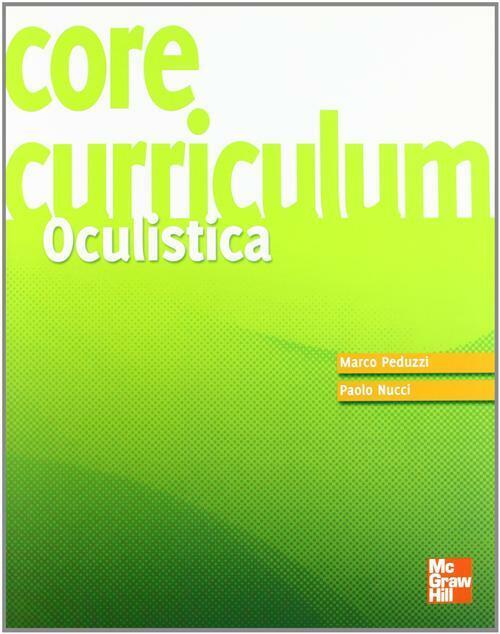 Core curriculum. Oculistica - Pedruzzi Marco, Nucci Paolo