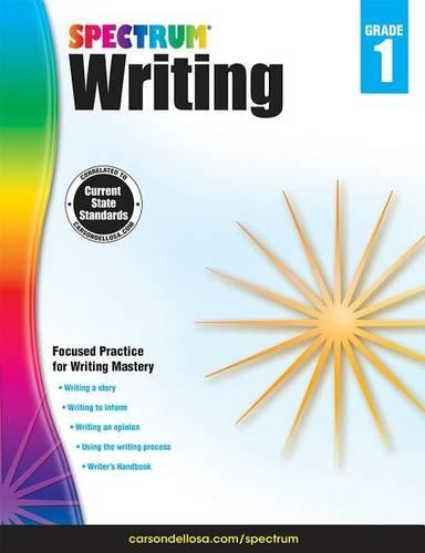 Spectrum Spectrum Writing, Grade 1 (Tascabile)