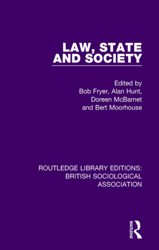 Law, State and Society (Routledge Library Editions: British Sociological