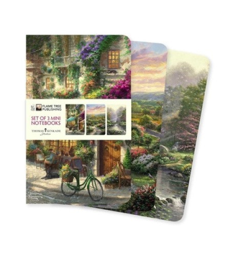 Thomas Kinkade Set of 3 Mini Notebooks (Mini Notebook Collections)