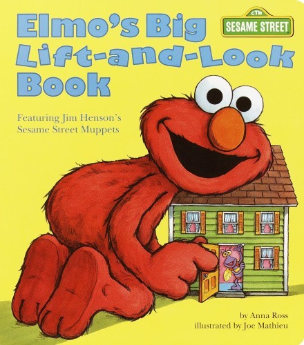 Elmo's Big Lift-and-Look Book: Sesame Street (Great Big Board Book) [Board book]
