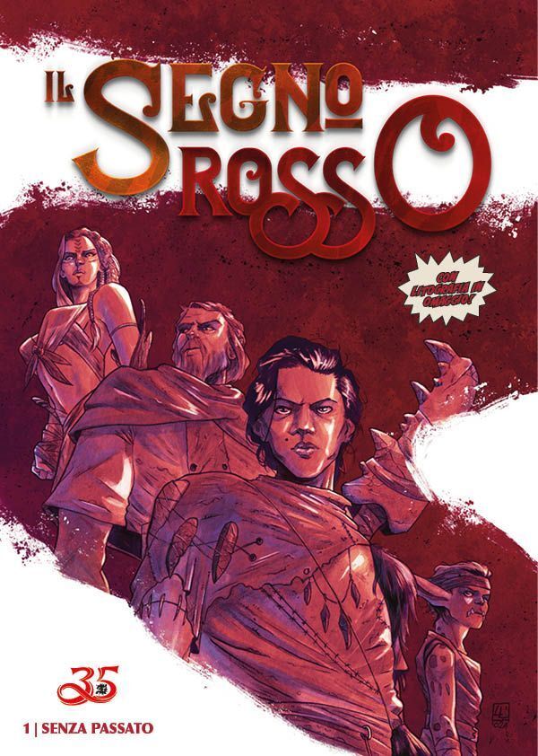 Libri Salvatore Cuna - Il Segno Rosso. Con Litografia #01