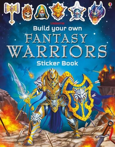 Simon Tudhope Build Your Own Fantasy Warriors Sticker Book (Tascabile)