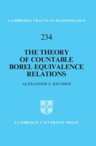 Alexander S. Ke The Theory of Countable Borel Equivalence Rel (Copertina rigida)