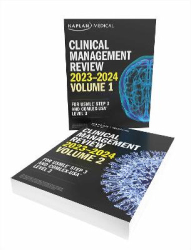 Clinical Management Complete 2-Book Subject Review 2023-2024: USMLE Step 3 and